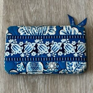 Vera Bradley Blue and White Floral Wallet